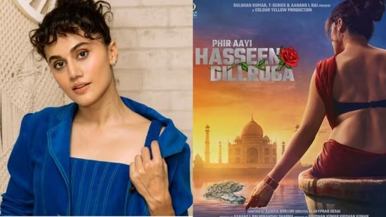 Taapsee Pannu shares Phir Aayi Haseen Dillruba poster: Har baar mere saath hi kyun aesi…